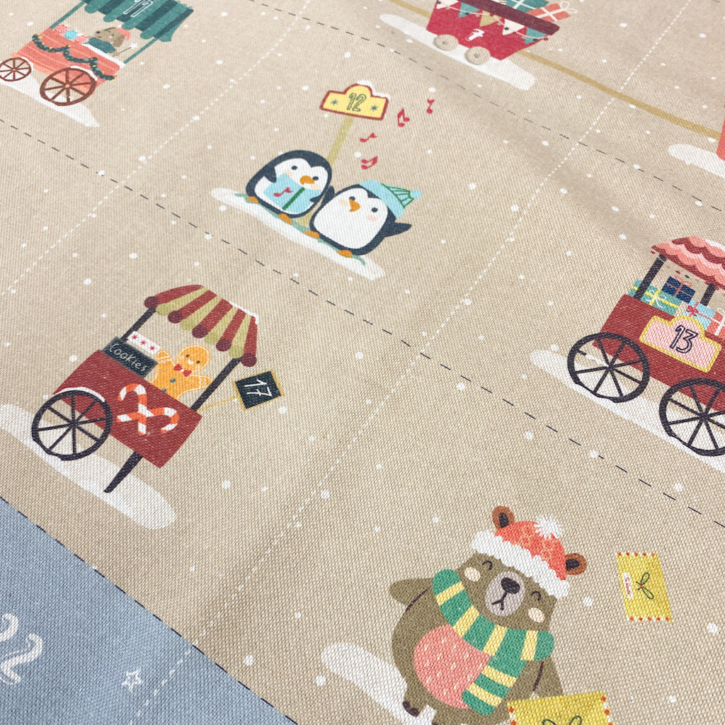 Panel Calendario Adviento Canvas