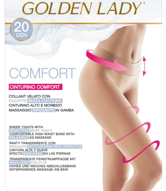 Medias Golden Lady Comfort 20