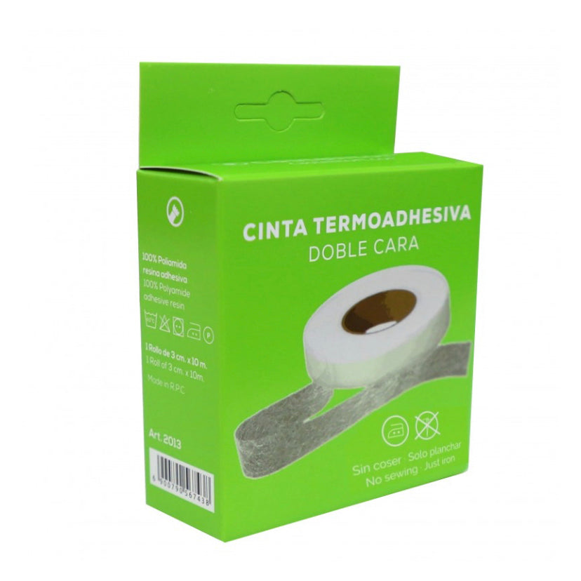 Cinta para Dobladillos Termoadhesiva 3cm