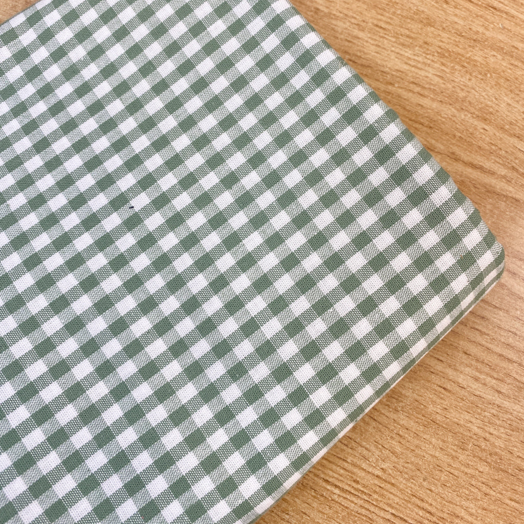 Algodón Orgánico Vichy Verde