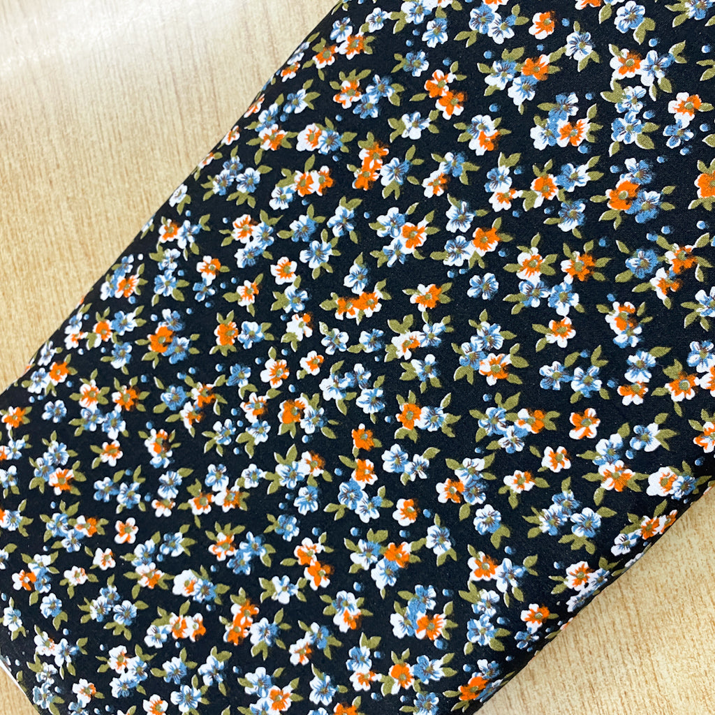 Algodón Midnight Garden